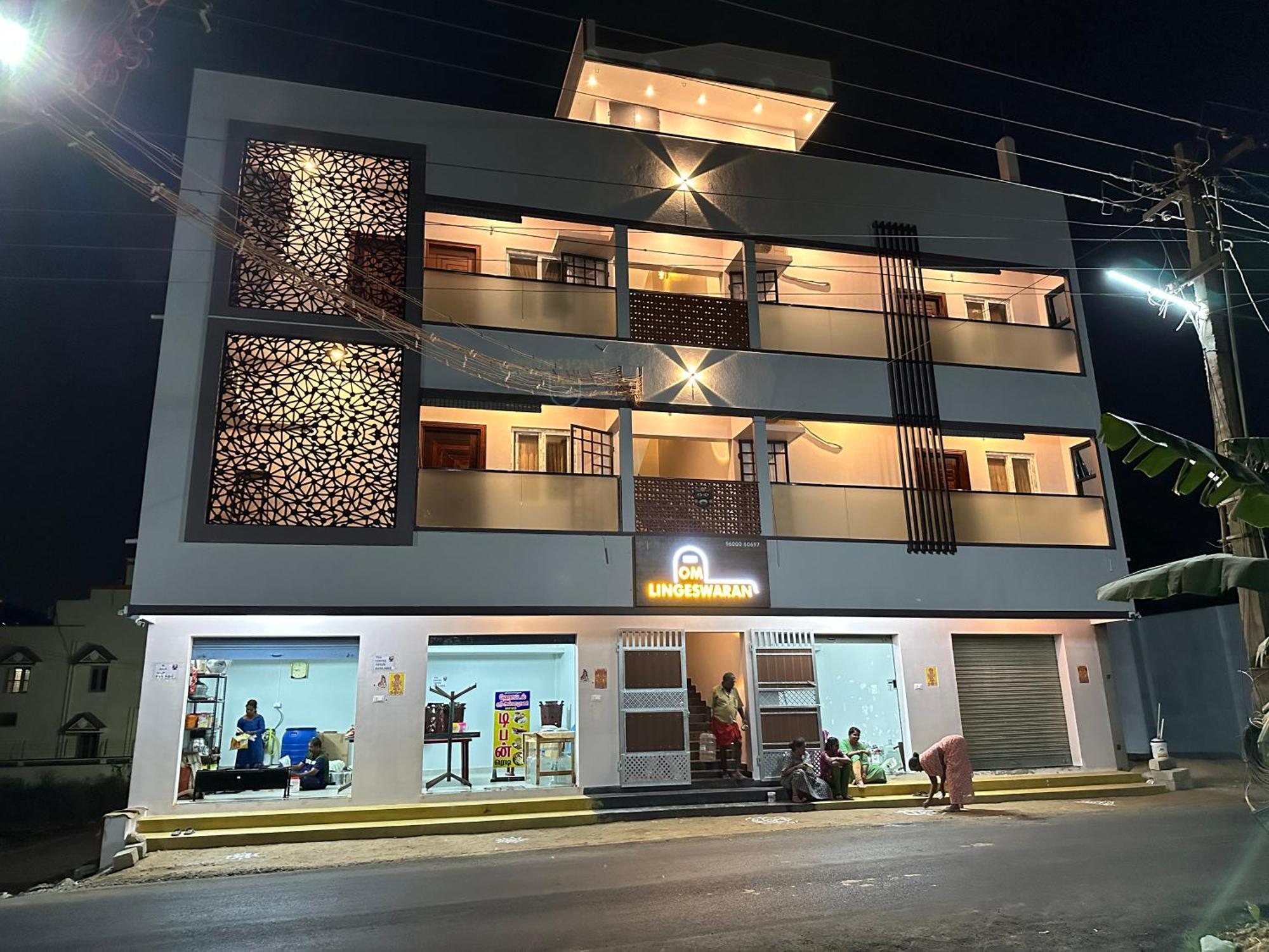 Om Lingeswaran Home Stay Tiruvannāmalai 外观 照片